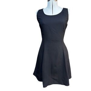 Divided H & M Elegant Black Sleeveless Dress size 14